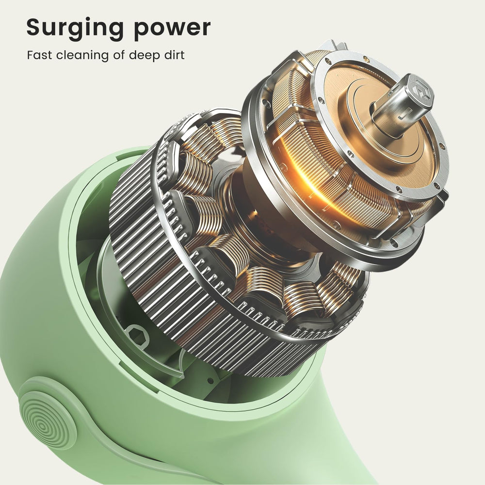 VWMYQ electric back scrubber for dry-wet use in shower or bath.