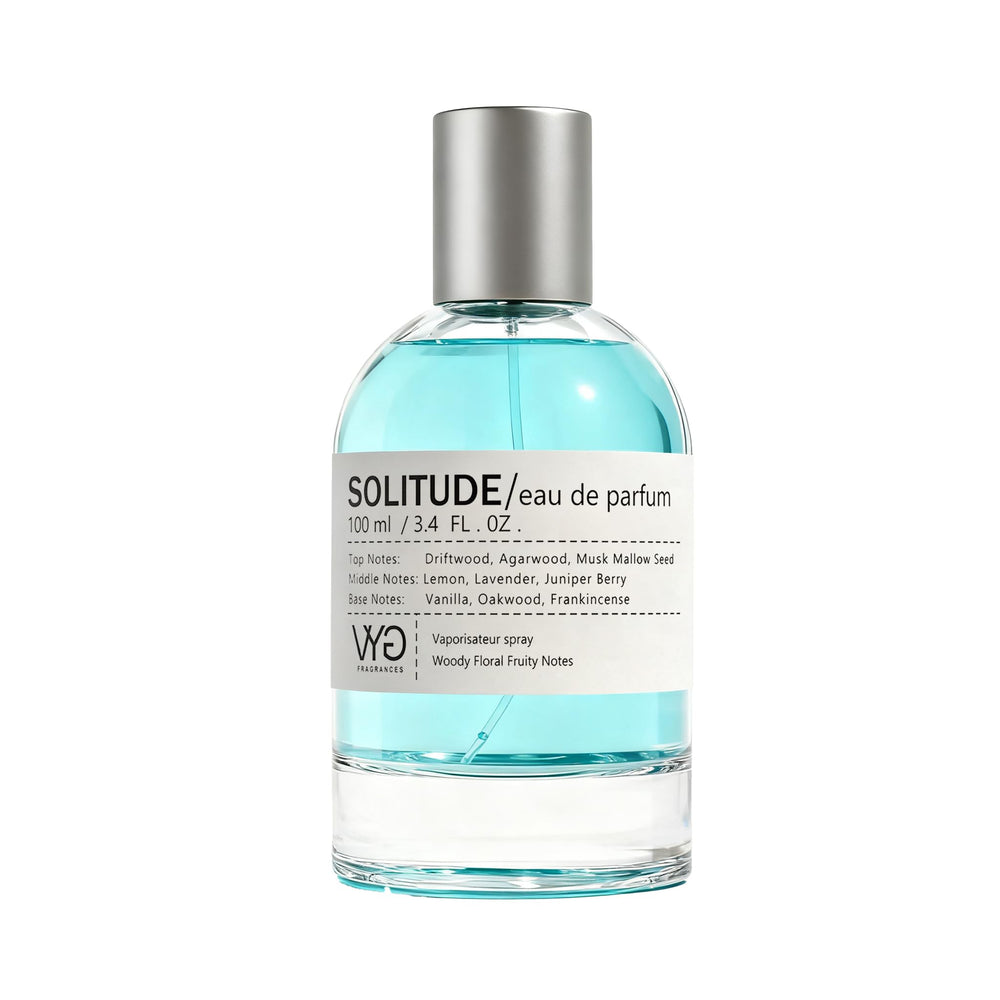 VYG for Men EDP closeup with label, premium packaging that hints longevity.