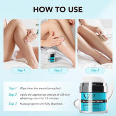 VZP Dark Spot Remover for inner thigh application hydrates and addresses darker patches