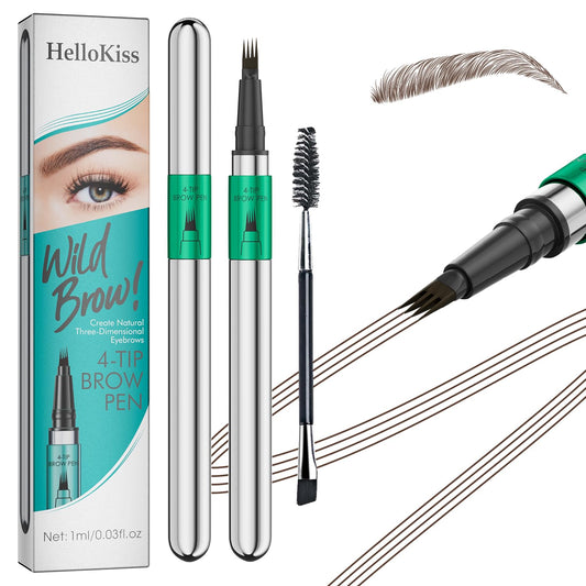 W3W eyebrow pen front packaging showing brand and product benefit