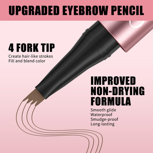 W3W eyebrow pencil waterproof during workout demonstrates smudge resistance