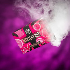 W7 cruelty-free gift packaging highlights London-designed cosmetics ideal for gifting.