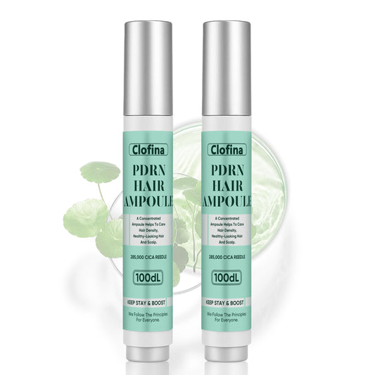 WAESKI PDRN Hair Ampoule bottle and dropper for lightweight daily scalp care.