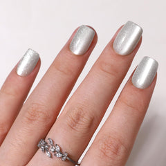 Close-up of WAFOLOZE nails showing a glossy, durable finish