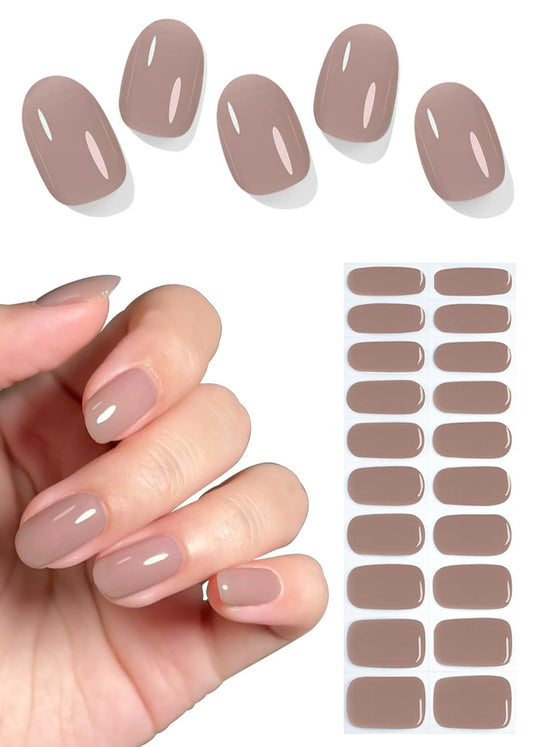Wahrshei Jelly Brown packaging for easy DIY manicure.