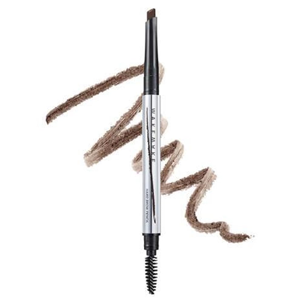 WAKEMAKE Natural Hard Brow Pencil precision-tip creates hair like strokes for natural brows