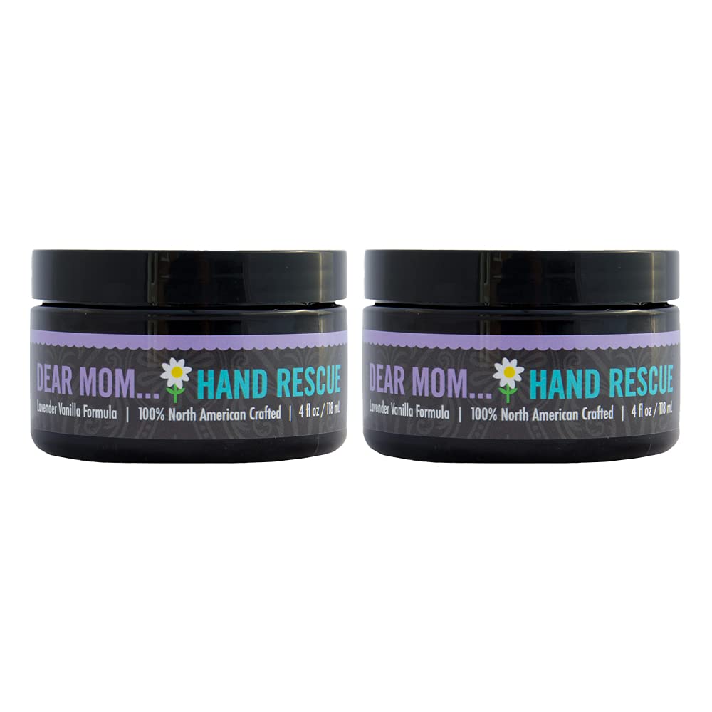 Walton Wood Farm Hand Rescue Dear Mom Pack hand cream application with quick absorption.