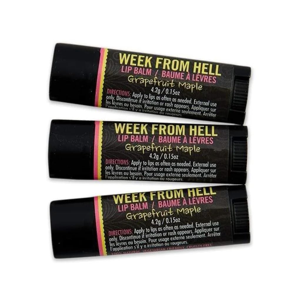 Walton Wood Farm lip balm 3-pack in oval tubes for daily lip hydration.