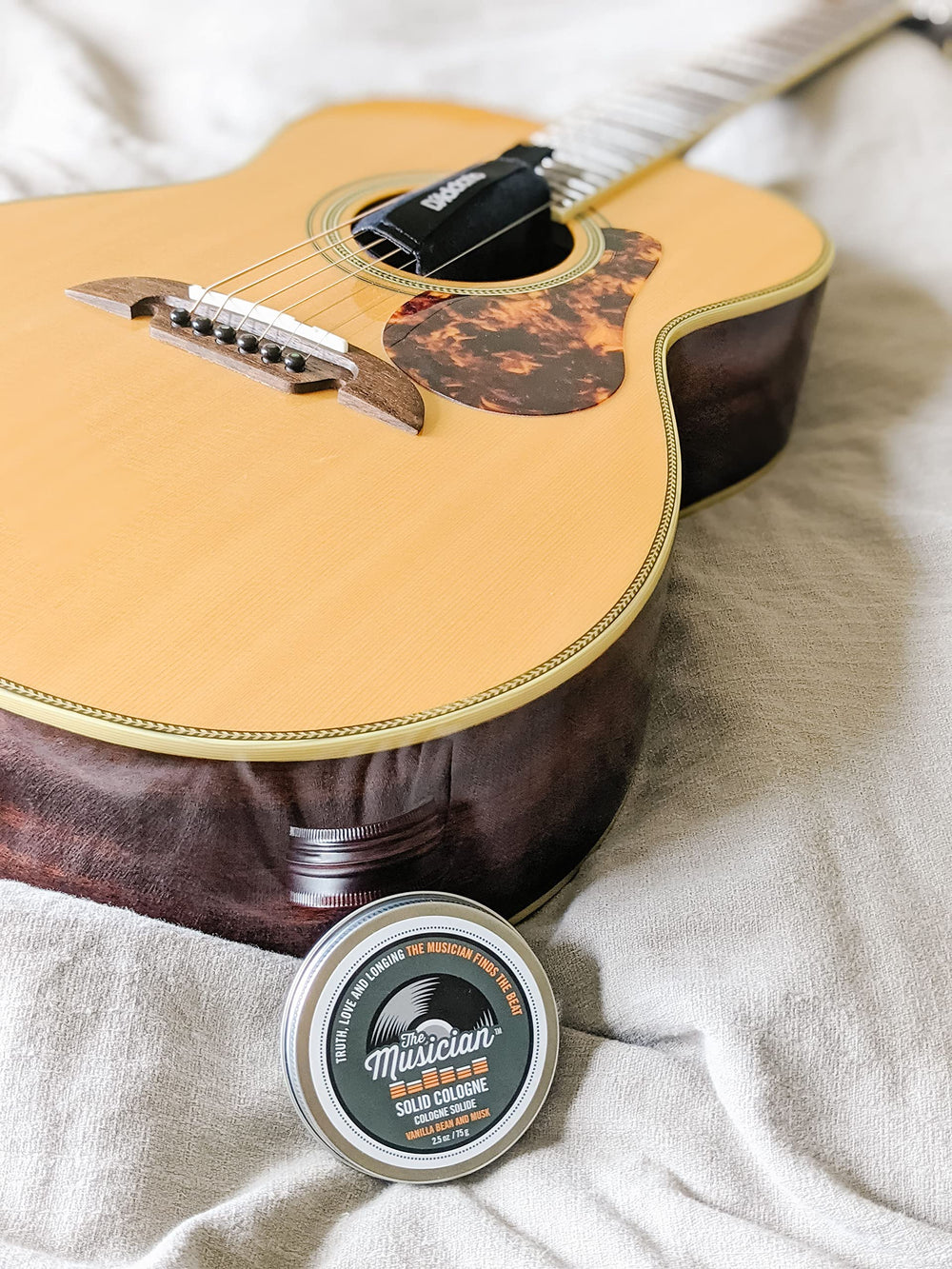 Walton Wood Farm The Musician solid cologne balm-based formula creates a comfortable, non-greasy feel.