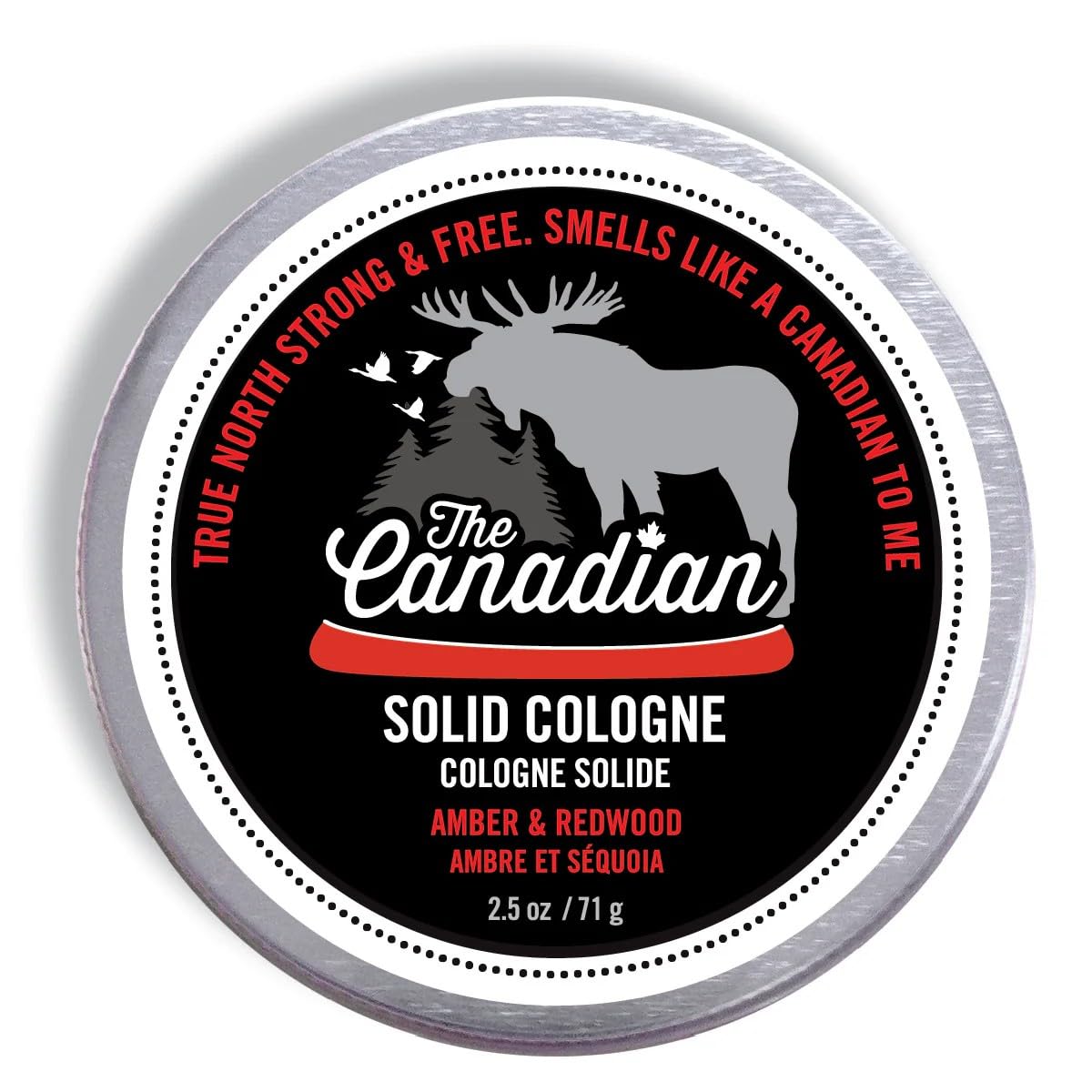 Walton Wood Farm Solid Cologne Canadian tin, portable aroma for on-the-go freshness.