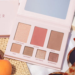 Wander Beauty Getaway Bronzer and Blush Duo for natural definition and glow.