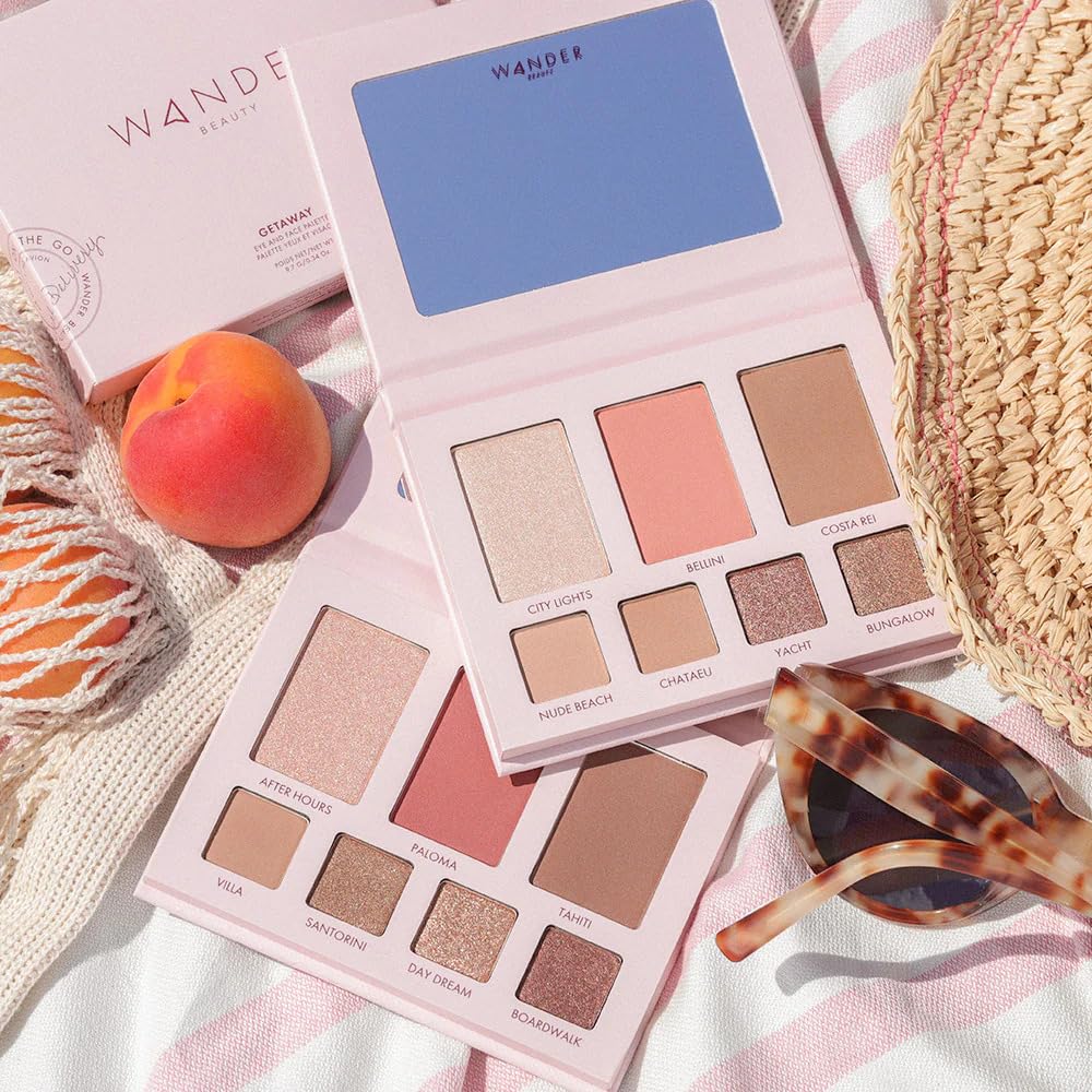Wander Beauty Getaway travel-friendly compact fits in any bag.