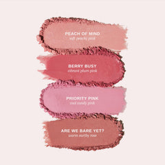 Wander Beauty Hydrating Powder Blush eye application for coordinated look
