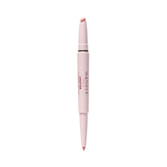 Wander Beauty Lipsetter dual end closeup Bohemian Blush shows hydrated color