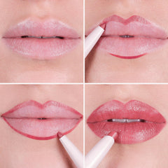 Soft matte finish swatch reveals muted brown-nude shade depth