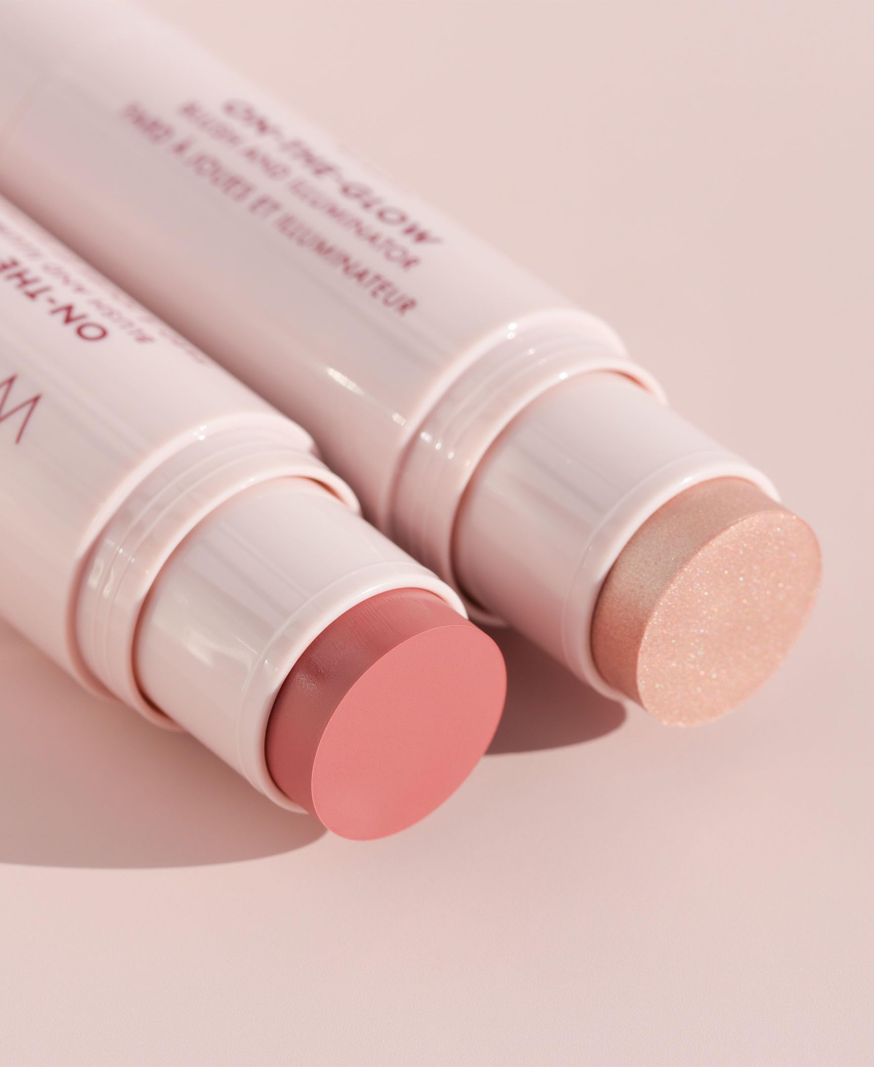 Wander Beauty On-the-Glow lip-application showing cohesive color and glow.
