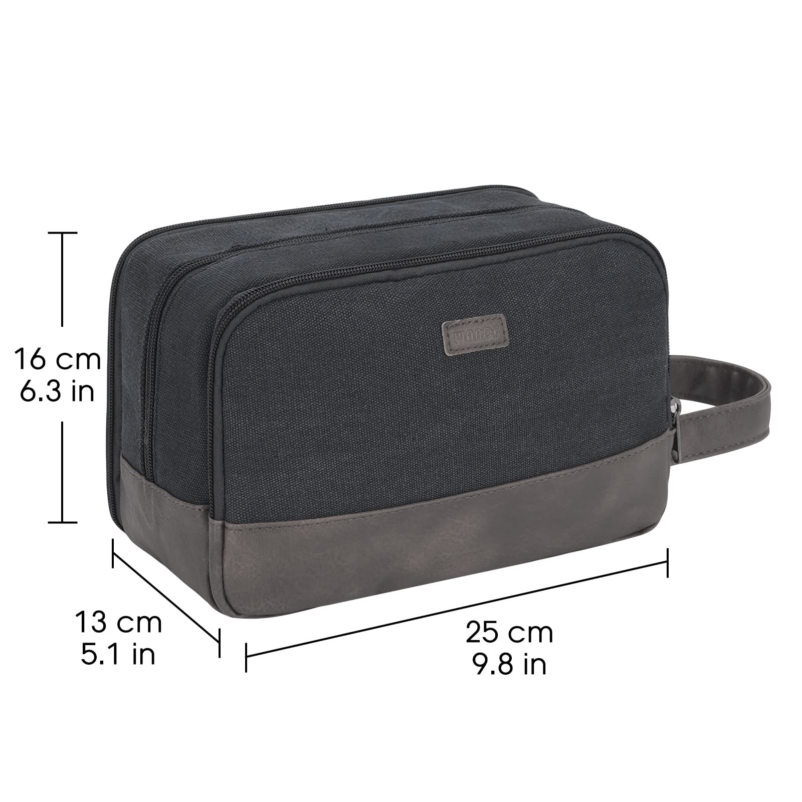 WANDF canvas close-up showing rugged fabric and water resistance