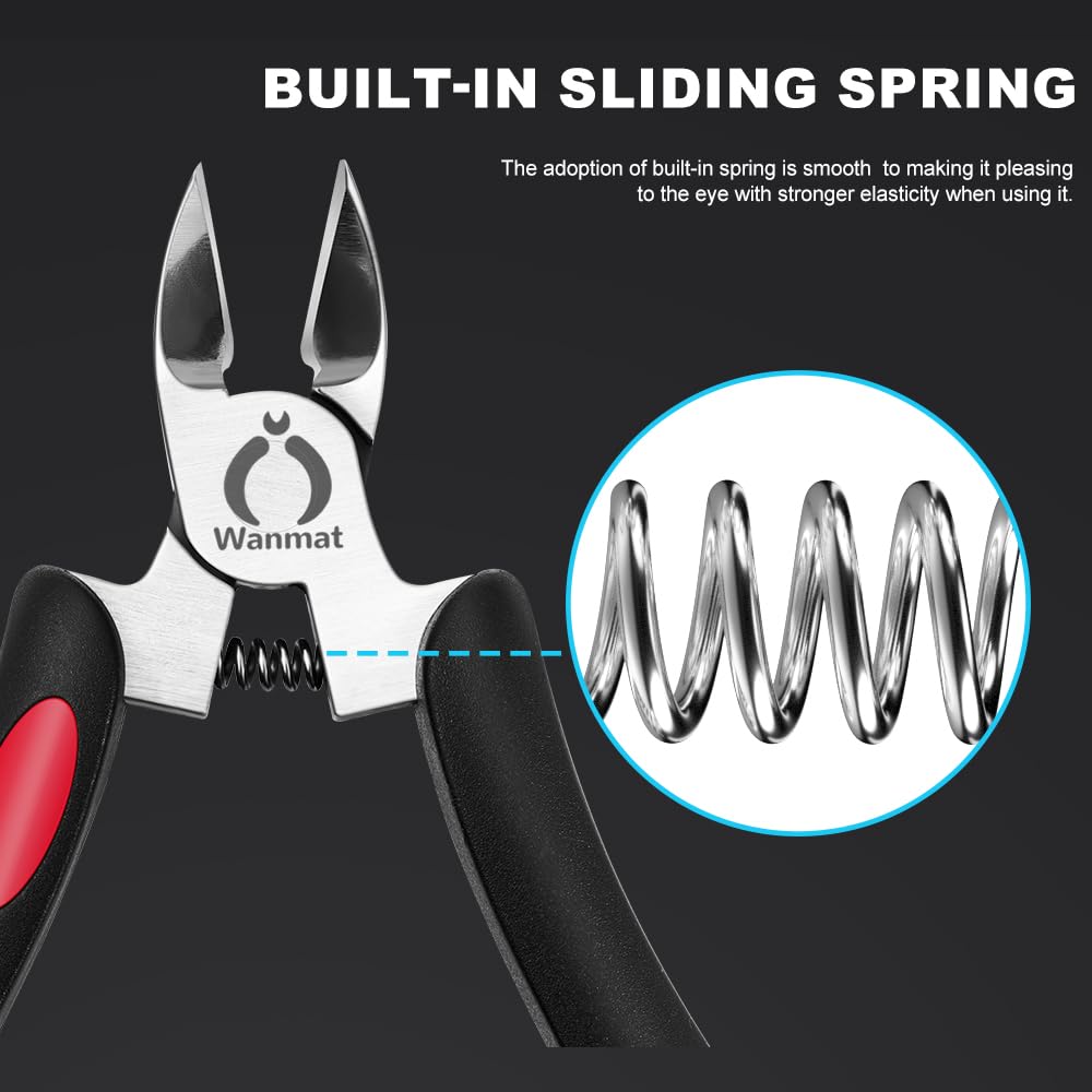 Wanmat built-in spring reduces effort for smoother trimming