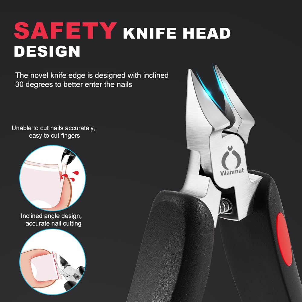 Wanmat soft-handle design provides comfortable grip during trims