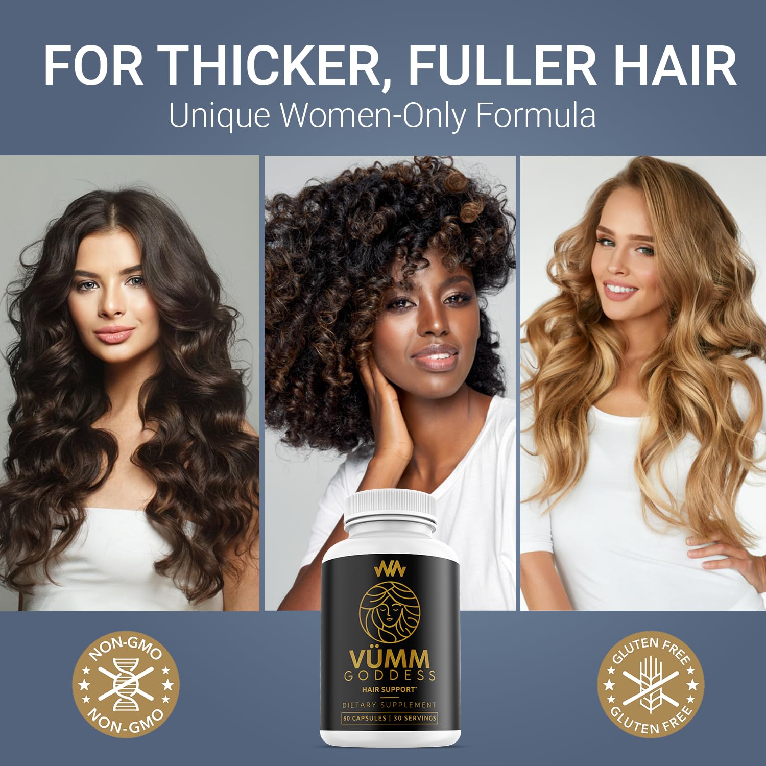 Warped Wellness Vümm Goddess follicles nourished for healthy hair
