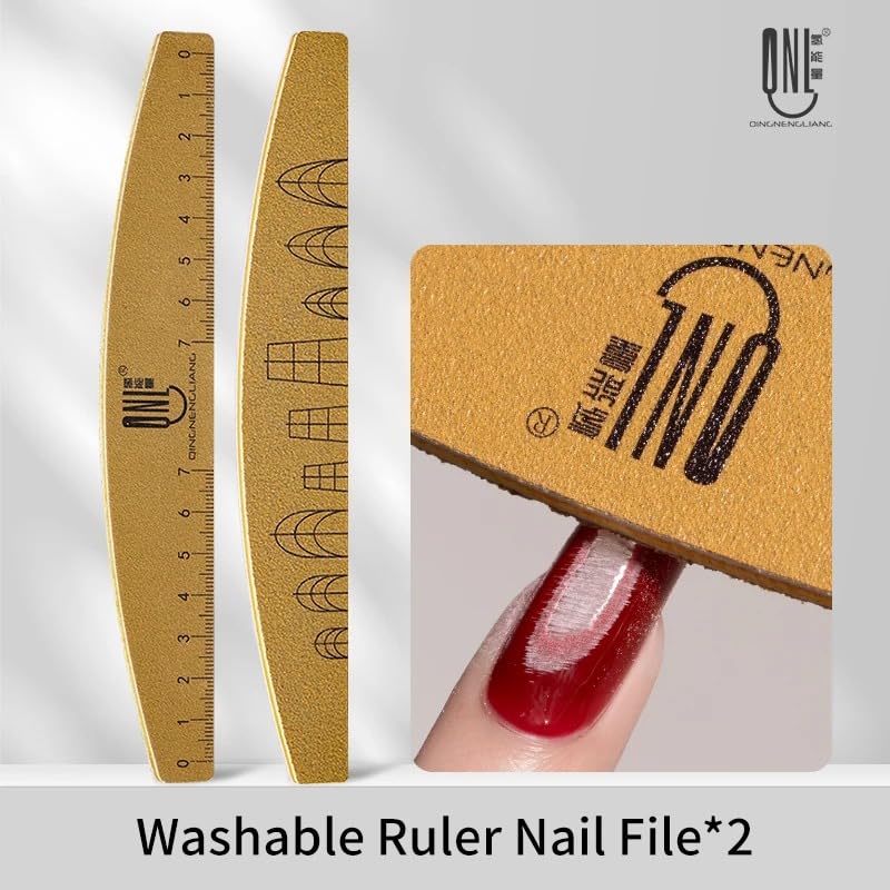 Washable manicure tools two-pack travel kit suitable for home and salon