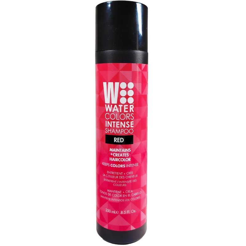 Watercolors Intense Color Depositing Shampoo bottle for vibrant color refresh.