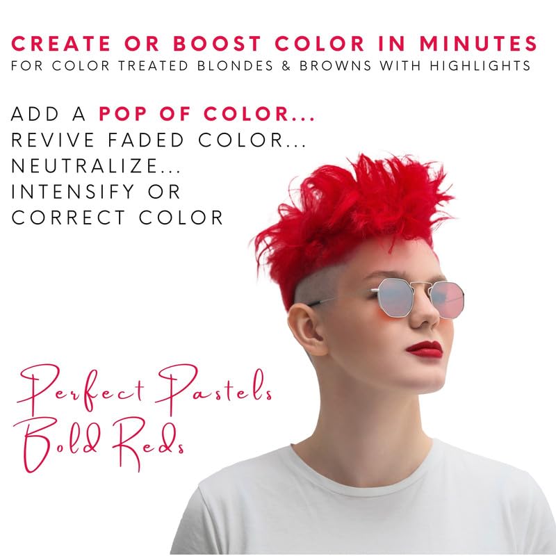 Watercolors Intense Color Depositing Shampoo label close-up showing cruelty-free promise.
