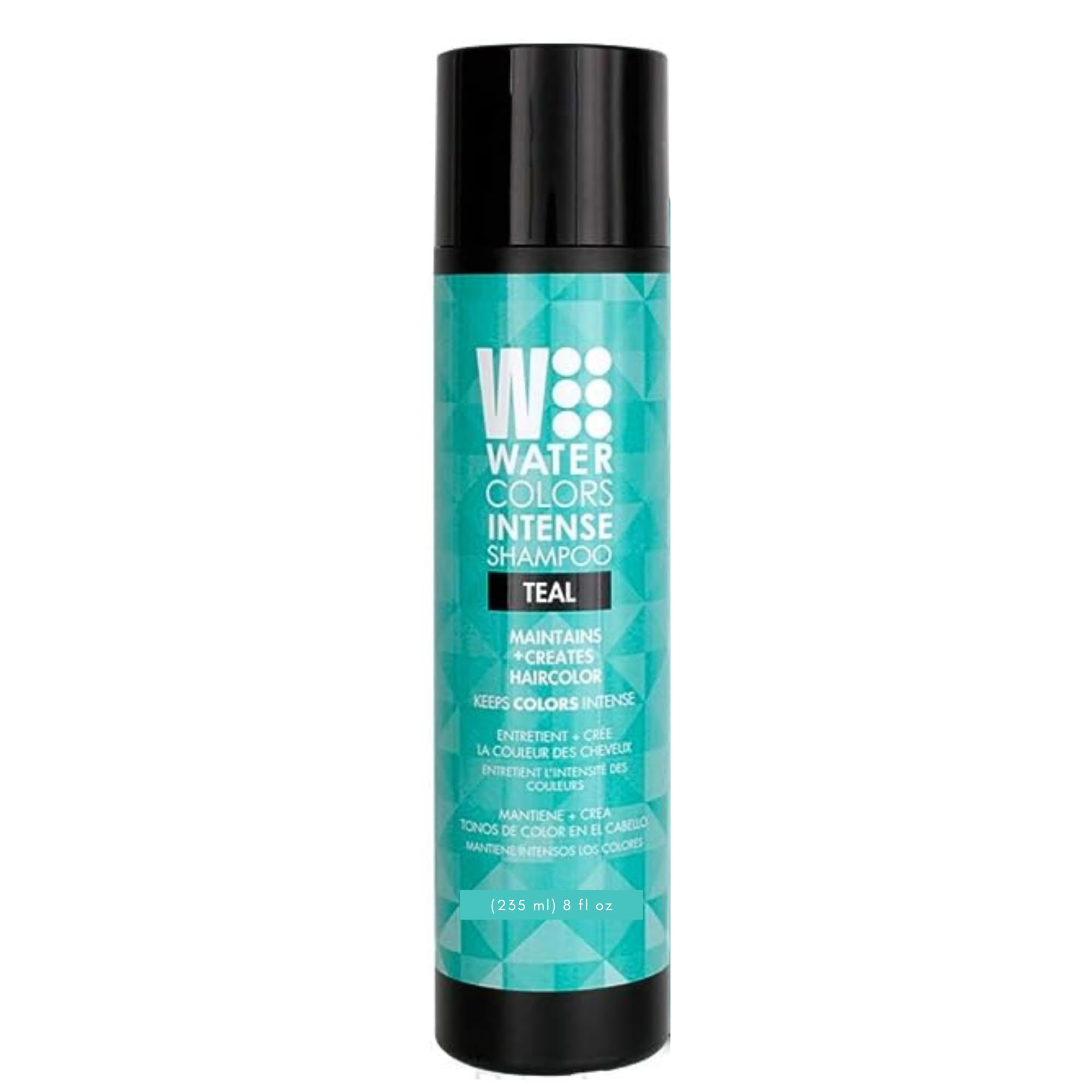 Watercolors Tressa Intense Teal bottle pour for easy, even color refresh.