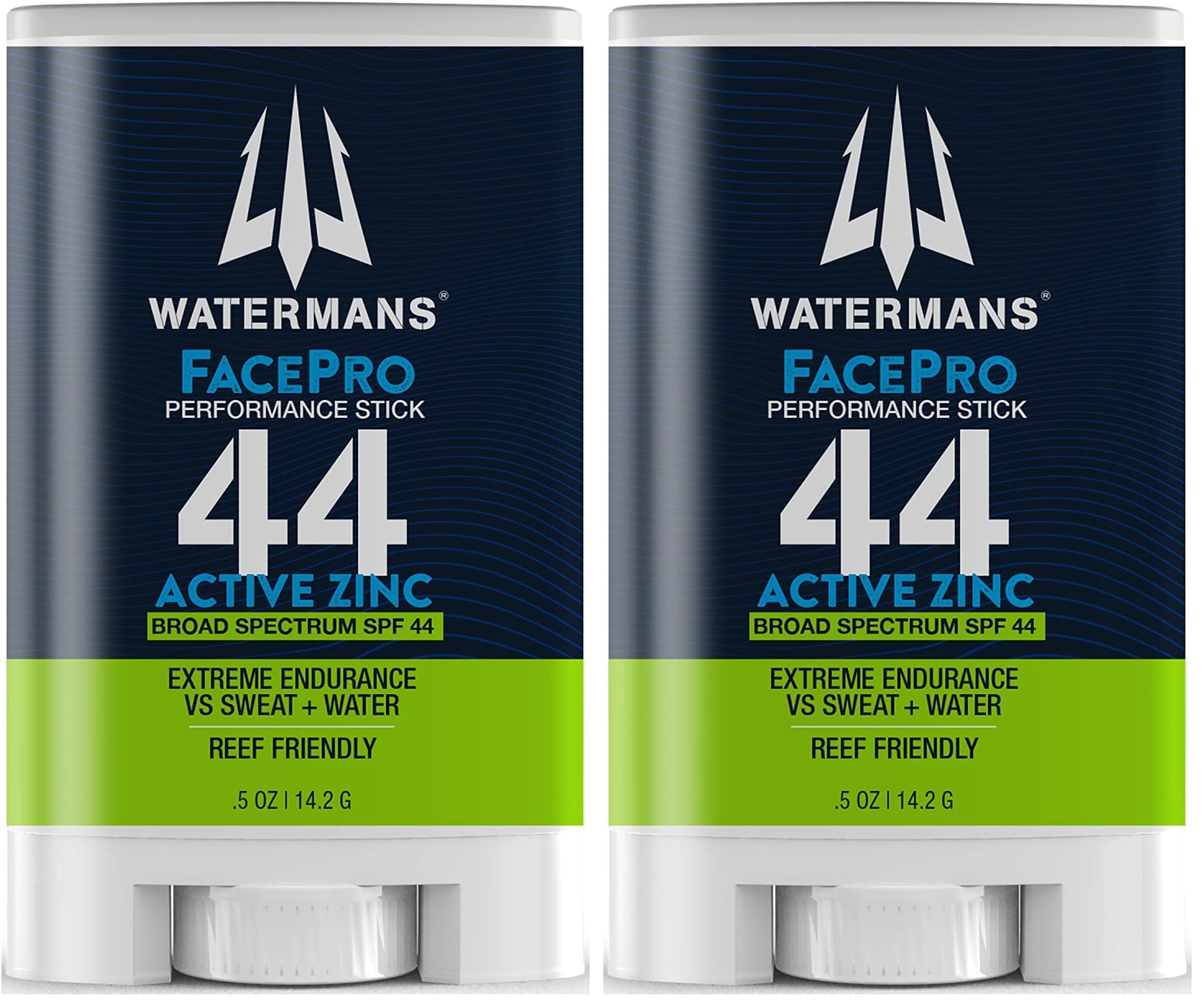 Waterman's FacePro SPF 44 stick in action showing smooth application