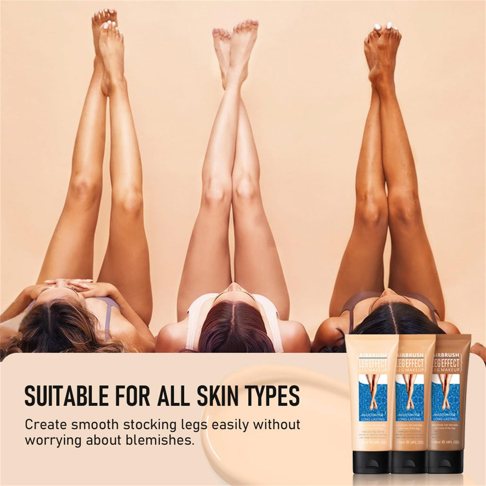 Waterproof leg makeup no transfer hides varicose veins and scars discreetly