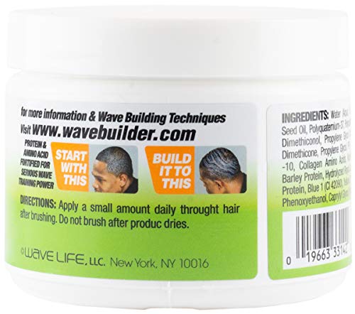 WAVEBUILDER Natural Wave Puddin consistency close-up shows creamy texture