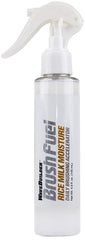 WaveBuilder Brush Fuel rice milk moisture bottle hydrates hair during brushing