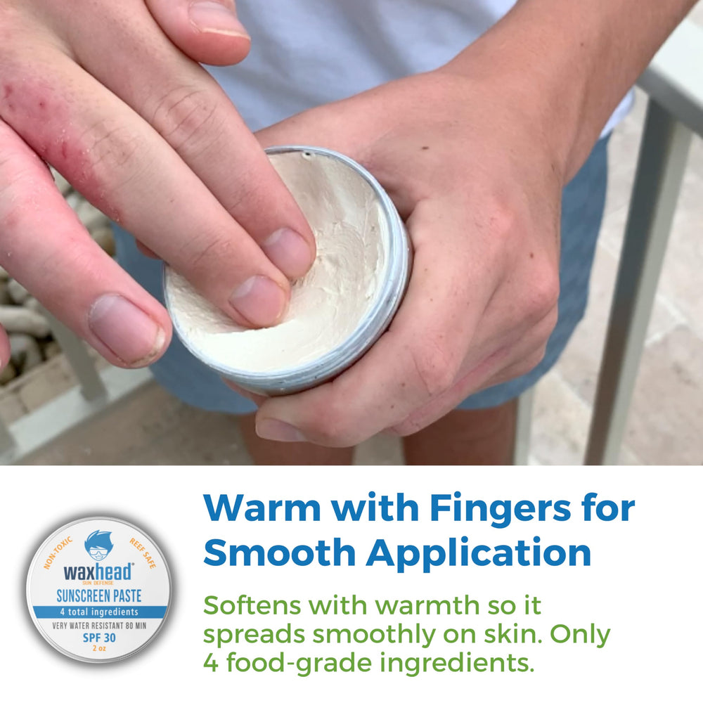 Waxhead sensitive-skin safe formula ideal for acne-prone complexions.