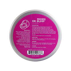Waxness Dr Bump Scrub after-wax use helps prevent ingrown hairs