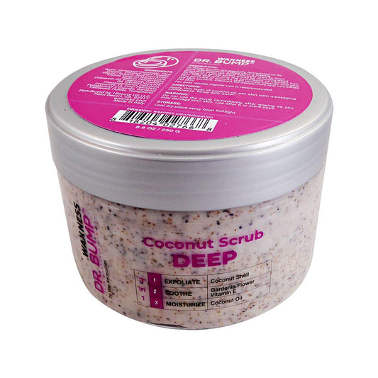 Waxness Dr Bump Scrub creamy texture with coconut oil for moisturized skin