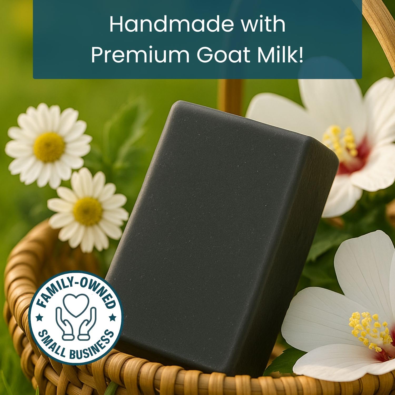 Way Natural 5-ounce goat milk soap bar emphasizes value and longevity