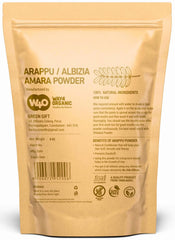 Arappu powder texture close-up shows natural herbal formula for healthy hair