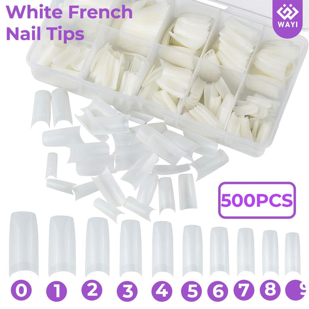 WAYI clear acrylic powder for sculpting and transparent overlays