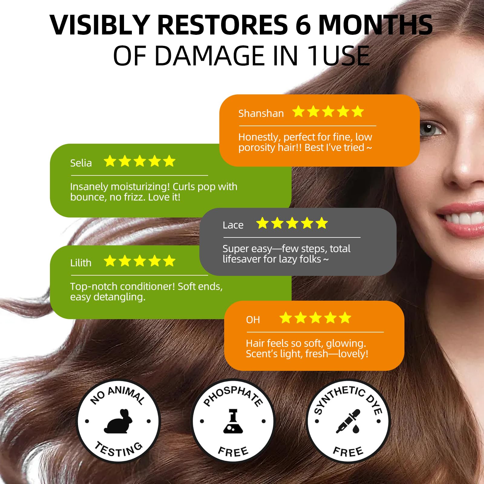 WDETHMY easy at-home use delivers salon-like results with quick rinse.