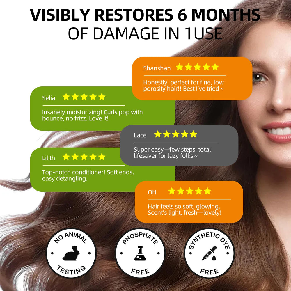WDETHMY easy at-home use delivers salon-like results with quick rinse.
