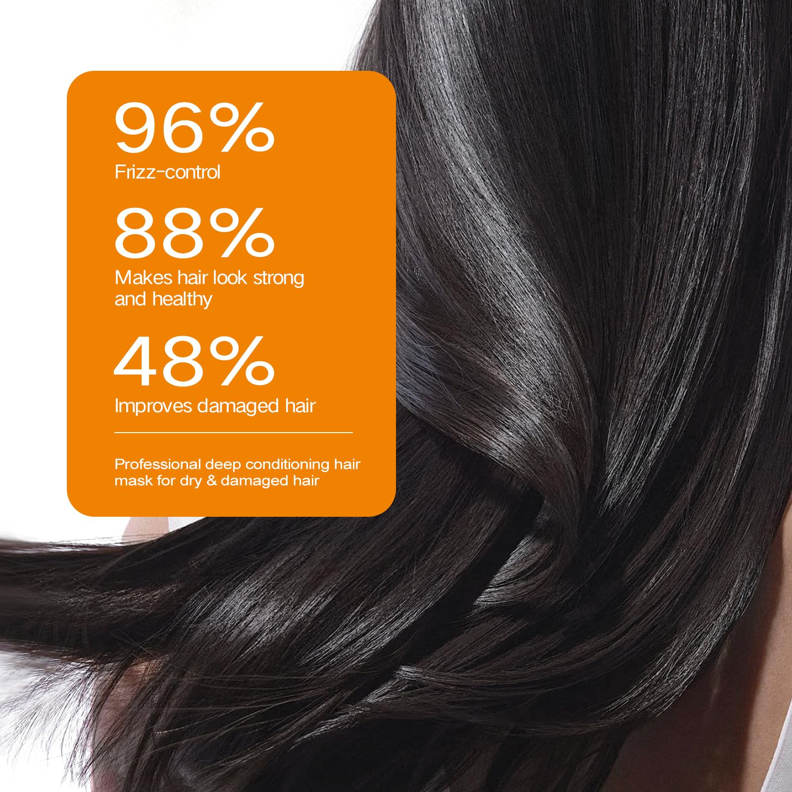 WDETHMY natural oils argan avocado nourish dry hair and boost softness.