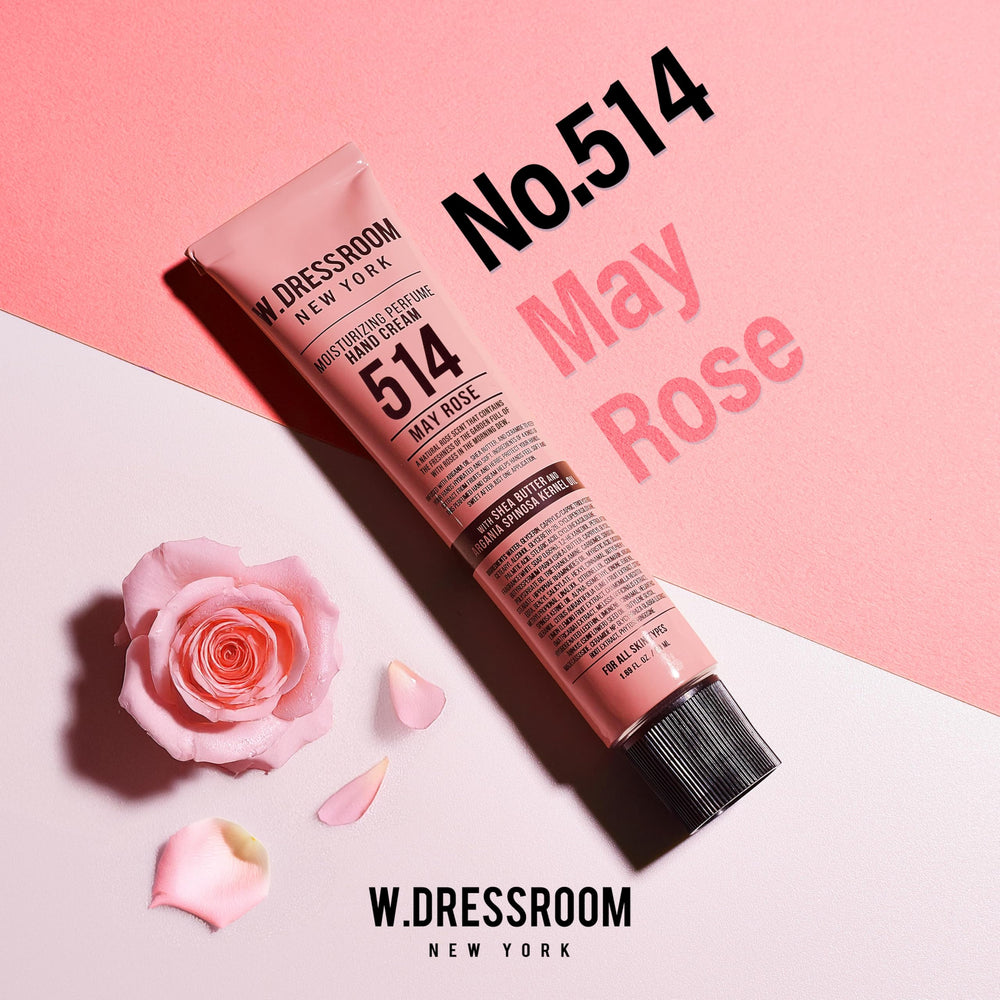 W.Dressroom hand cream quick-absorb-texture demonstrates non-greasy finish ideal for keyboards
