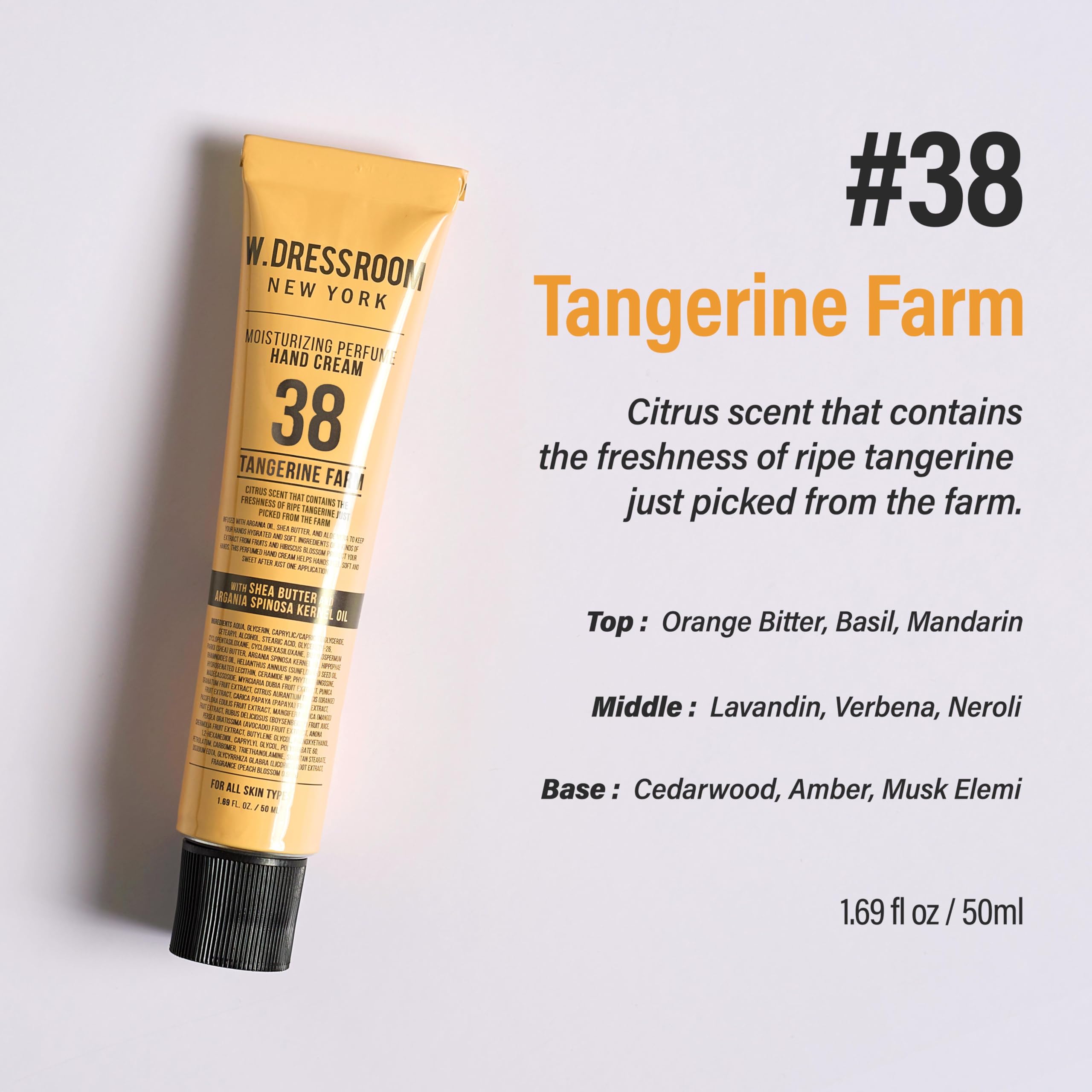 WDressroom Moisturizing Hand Cream with non-greasy finish avoids screen smudges.