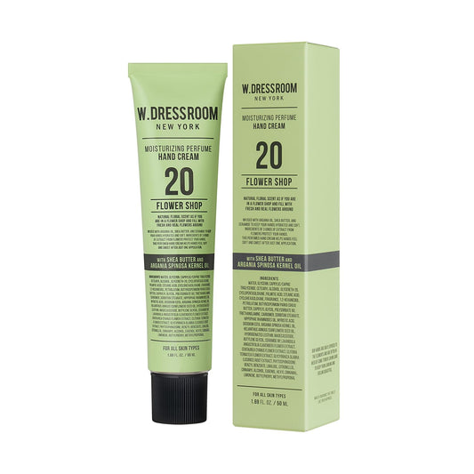 WDressroom moisturizing hand cream shows quick-absorb texture for daily use