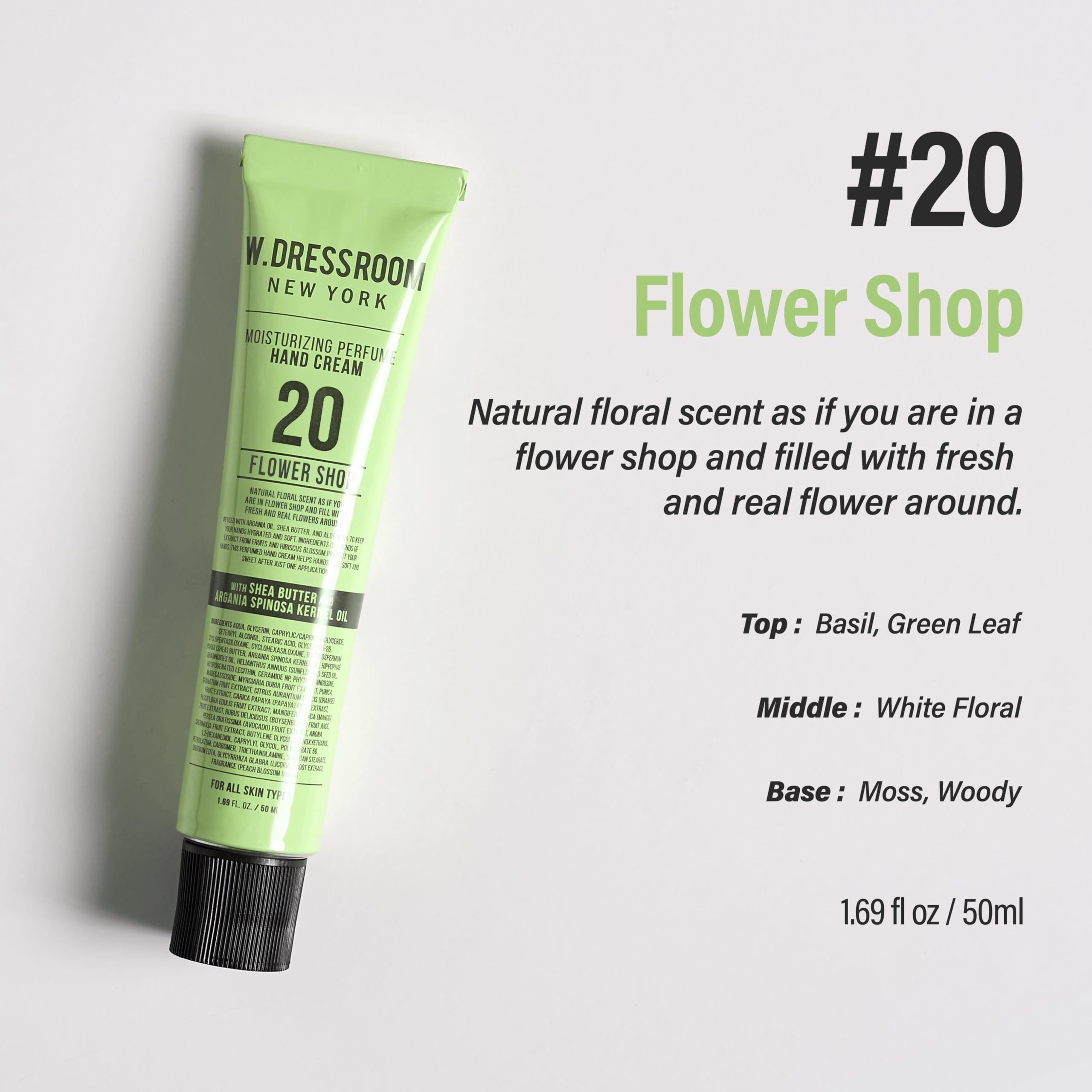 WDressroom non-greasy hand lotion leaves smooth absorption on skin