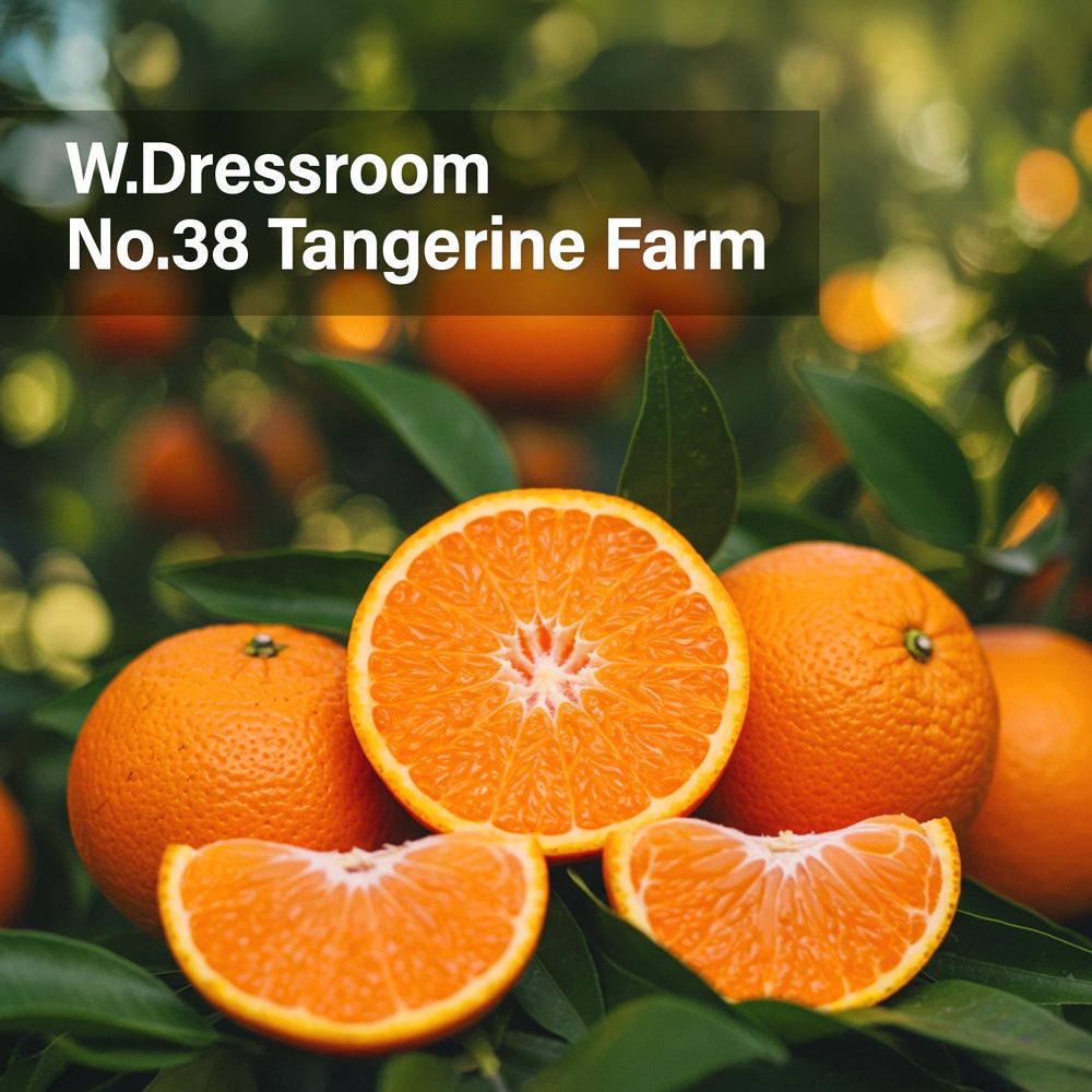 WDressroom Tangerine Farm fragrance note adds light scent during daily hand care.