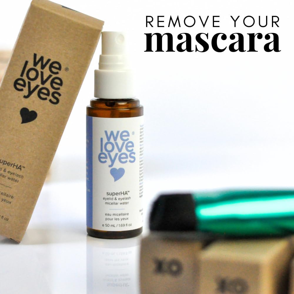We Love Eyes non-toxic gluten-free formula supports delicate eyelid skin.