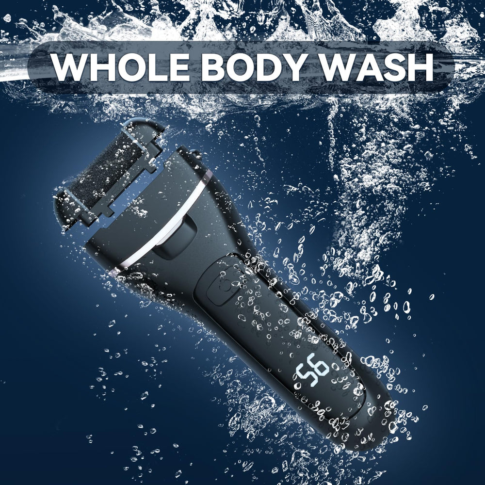 Wea&amp;Hea callus remover two-speed control for customized pedicure sessions.