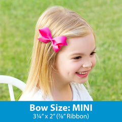 Wee Ones classic grosgrain mini bow Alabama with durable, polished team flair.