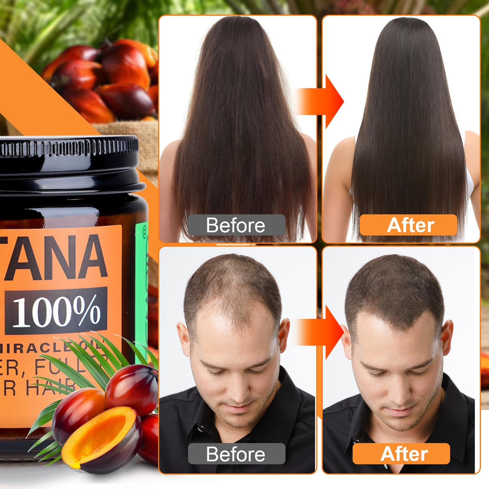 WEEMOTD Batana Oil espresso-coffee infused jar, daily use.